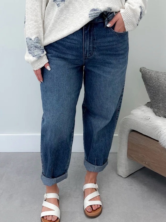 Ash+ Antler Boutique Denim - Gravity Barrel Rigid Front Jeans by Judy Blue